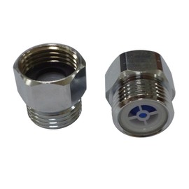 Kingston Brass SVAF12FM Anti Flood Brass Adapter for Widespread Lavatory Faucet, Polished Chrome, 15/16" Length