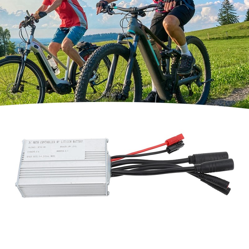 Electric Bike Motor Controller 17A Waterproof Brushless Square Wave Controller