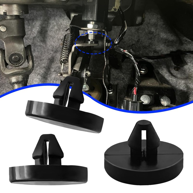 Damwot 20 PCS Brake Switch Stopper,Car Brake Pedal Stop Pad