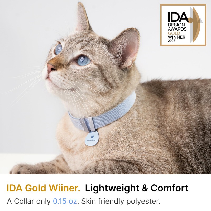 Safety Cat Collar Pro - U.S. IDA Gold Awarding Design,