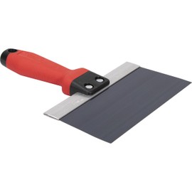 WAL-BOARD TOOLS Tuff Grip Drywall Taping Knife, 8 Inch Blue Steel Blade, Made in The USA, 018-028