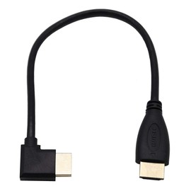 VViViD Sun High Speed HDMI Cable Type A Male to Type A Male 3D/4K (0.5m Left L)