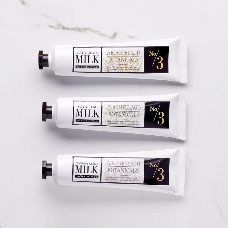 Archipelago Botanicals Oat Milk Hand Crème, Rich and Lightly Scented