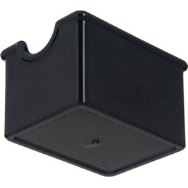 Carlisle FoodService Products Sugar Caddy for Kitchens, Plastic, 20 Packets, Black, Small