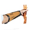 KOMBIUDA Fashion Pu Leather Adjustable Arm Guard for Archery Lightweight