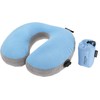 Cocoon Air Core Pillow Ultralight U-shaped Neck Support, Light Blue/Grey