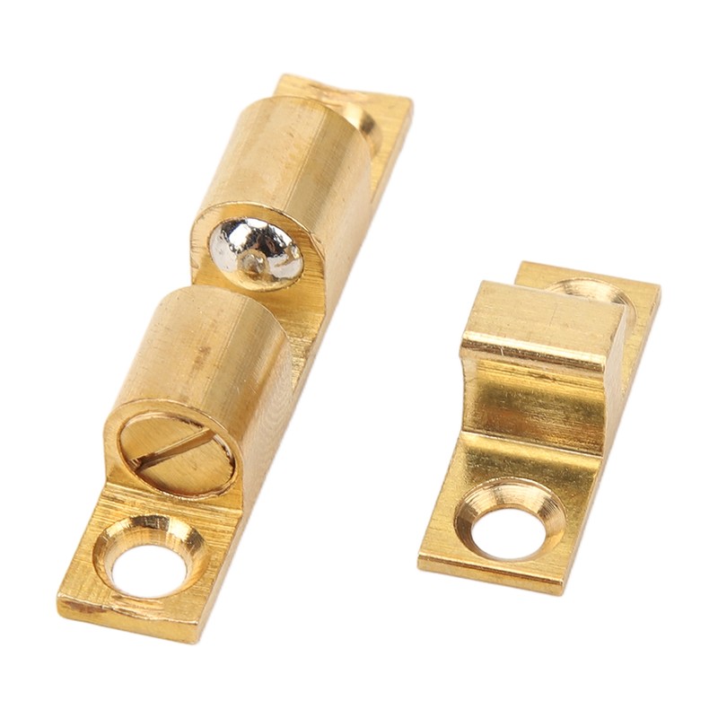 6 Set Cabinet Door Catch Brass Cabinet Door Closet Ball