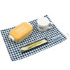 namioto haf102104 Placemat, Navy & Green Check