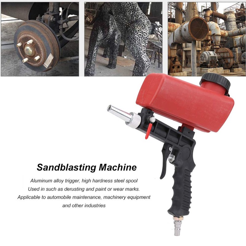 Pneumatic Sandblaster Abrasive Air Sand Blaster Gun Professional Sandblaster Blasting