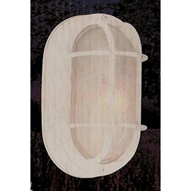 Prime Nautical Style Outdoor Lighting, Set of 2 - White Finish