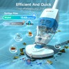 (2026 New) WYBOT Hyson 100P Handheld Pool Vacuum with Telescopic