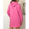 DOUBLJU Casual Long Hoodies Long Sleeve Pullover Drawstring Basic Hooded