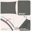 WOLTU Awning, Waterproof, 2.5 x 2.5 x 3.5 m, Triangular,
