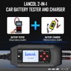 CAT-500 12V Car Battery Tester & Charger, 2-in-1 8-Step Smart