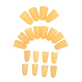 FELTECHELECTR 20pcs Rubber Finger Protectors Static Thumb Covers for Electronics Assembly Ergonomic Design for Comfort Tear Resistant Rubber for Labs and Precision Handling