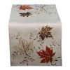 Tablecloth Table Runner Table Runner Cushion Cover Autumn Beige Gold