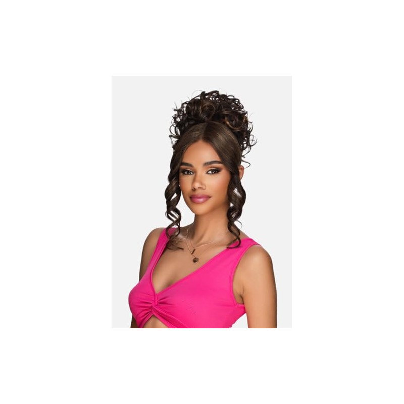 Vivica A. Fox Hair Collection LBPB-VIOLET, Bang & Bun, Quick