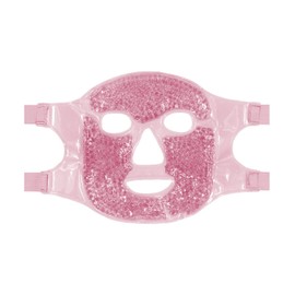 CAM2 Cooling Mask, Eye Mask, Cooling, Gel Face Mask, Reusable Gel Bead Eye Mask for Swollen Eyes, Tear Bags (Pink)