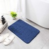 YIHOUSE Memory Foam Bath Mat Cobblestone Bathroom Rug Non Slip