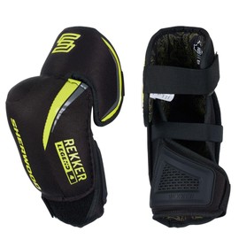 Sherwood Rekker Legend 4 Senior Adult Junior Ice Hockey Elbow Pads, Protective Gear (Junior, Large)