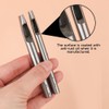 Zicojia 6 Sizes Oval Hole Punch for Leather 6mm-10mm Hollow