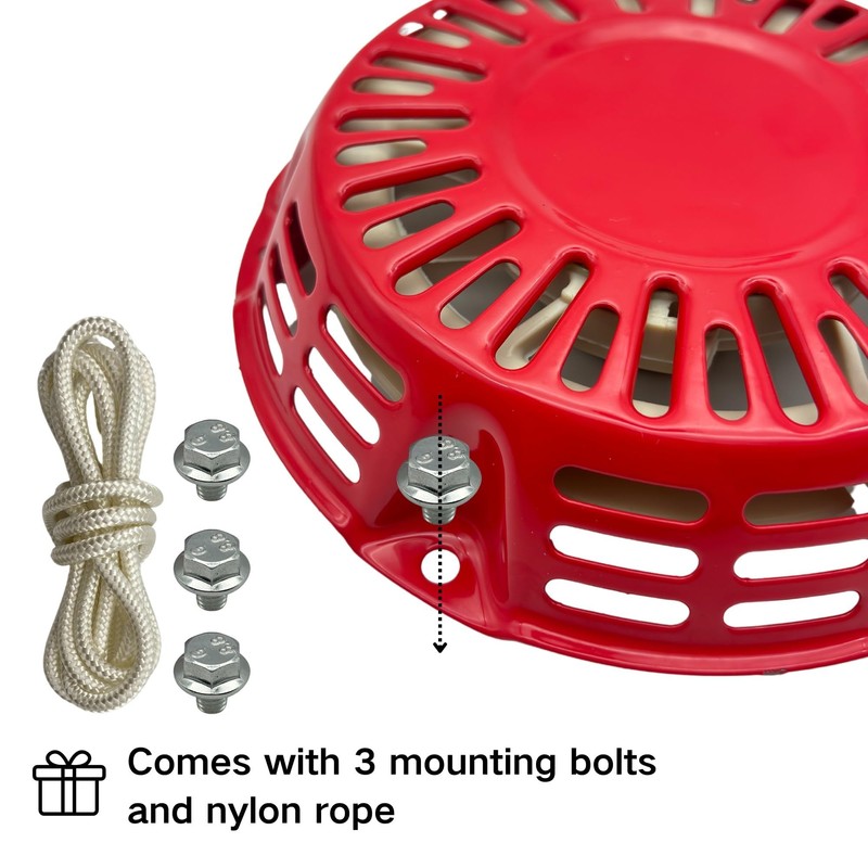 YGQ Recoil Starter Pull Start Assembly with Pull Rope Cord