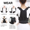 Adjustable Hunchback Correction Belt Posture Corrector Brace Keel Back Spine