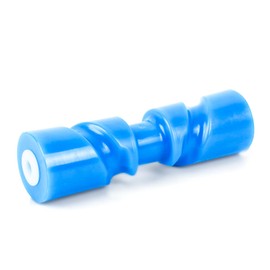ORLANG 10 Inch Heavy Duty Boat Trailer Roller, Self Centering Keel Roller, Boat Rollers for Trailer, Polyurethane Keel Roller Assembly fits 5/8" Shaft - Blue