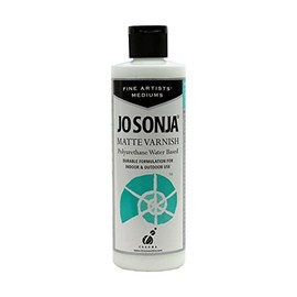 Jo Sonja Polyurethane Matte Varnish - 8oz Bottle