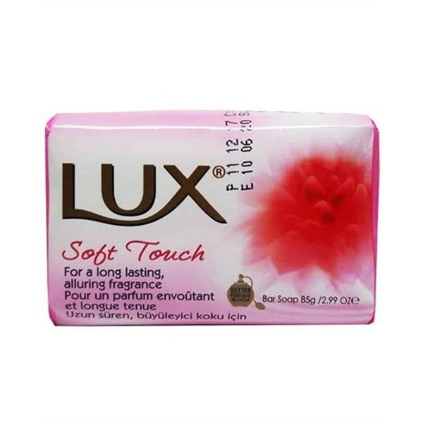 Lux Soft Touch Soap, 85gm, Pack of 6