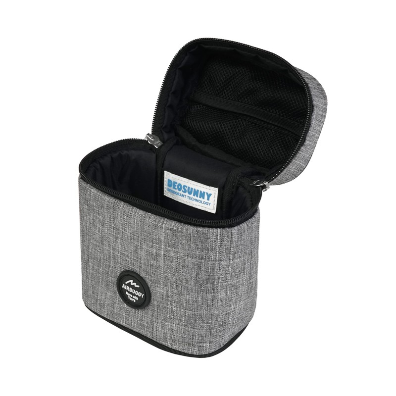 AirBuggy for Pet POOCH HOLDER COOL GREY Carabiner, Pooch Holder