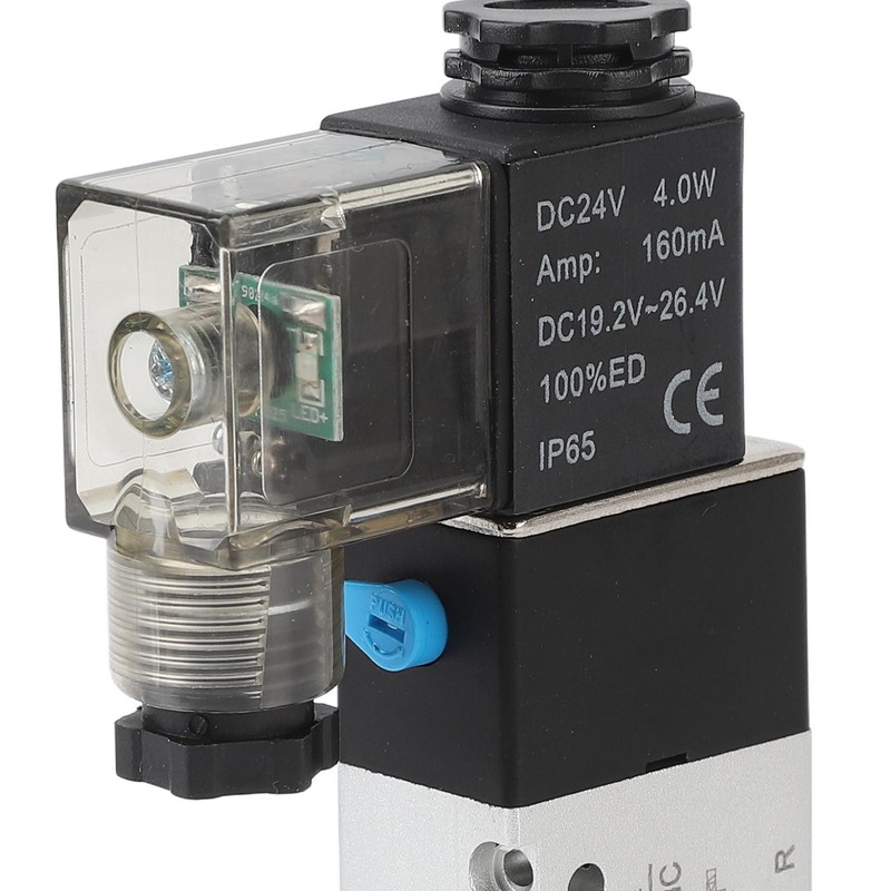Pneumatic Solenoid Valve Aluminum Alloy Quick Response Direct Acting Solenoid