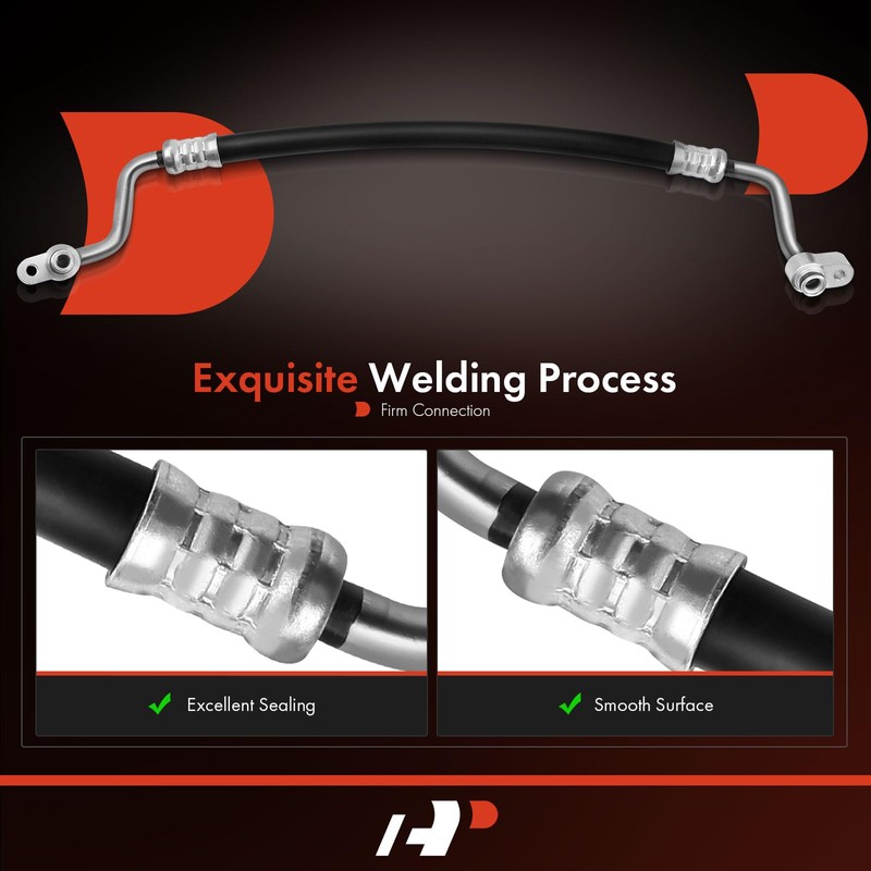 A-Premium A/C Discharge Line Hose Assembly Compatible with Honda Civic