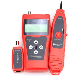 Tekit NF-308 Multipurpose Network Cable Tester Hunting Wire Sorting and Cable Length Test 5e 6e Cable Coaxial Rj45 Open Jumper Wire by Tekit