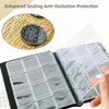 NOCHME Coin Album Book 120 Pockets 3 x 3 cm