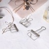 Extra Large Binder Clips 2 Inch, Big Paper Clamps Silver