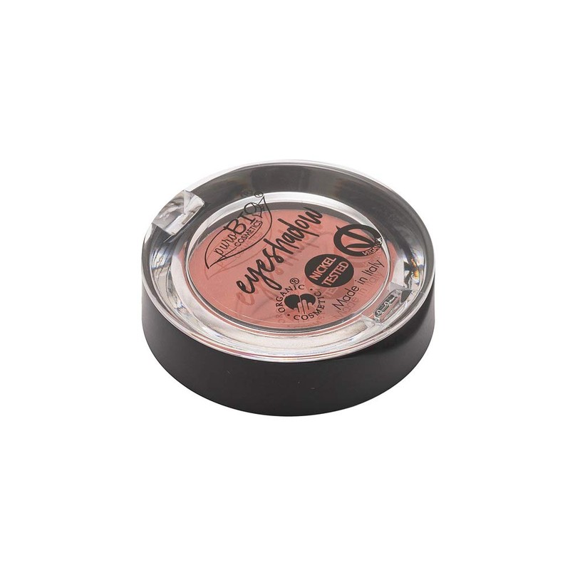 Matte orange eye shadow in dark orange n.28 PuroBio