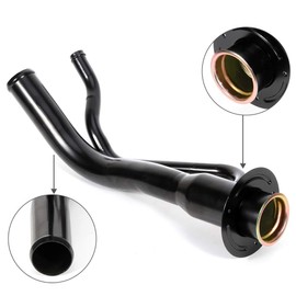 OCPTY Gas Fuel Tank Filler Neck 3C2Z9034AA Steel Pipe Tube Fits For Ford For E-350 Econoline 7.3L V8 1992-1996,For Ford For E-350 Econoline Club Wagon 7.3L V8 1992-1996