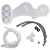 Serenelife Bathroom Bidet Seat Attachment - Fresh & Hot Water