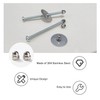Lyeteung 50 Pieces M3 Hexagonal Acorn Nuts Stainless Steel Hex