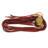12PCS 27mm Piezo Discs with Wire Brass Piezoelectric Disk Piezo