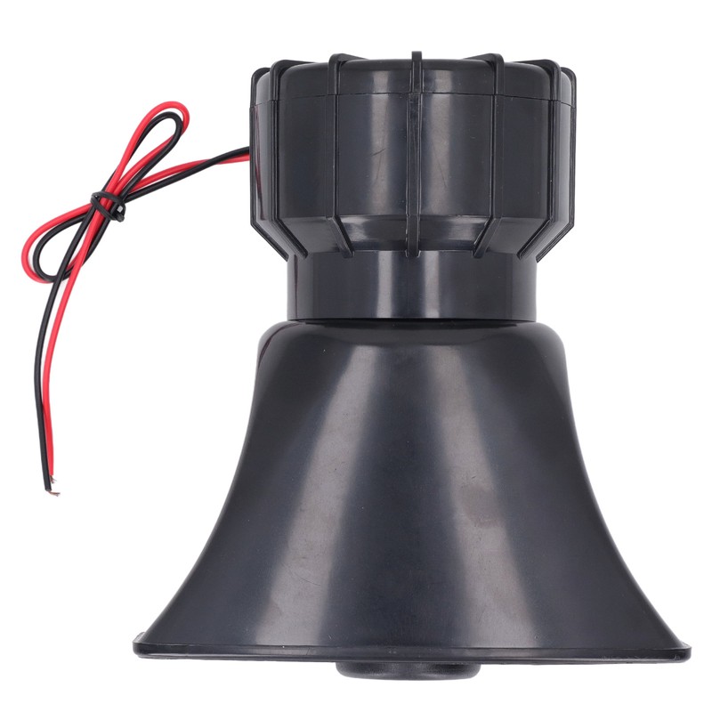 130DB Siren Speaker 60W High Power Alarm Horn Indoor Outdoor