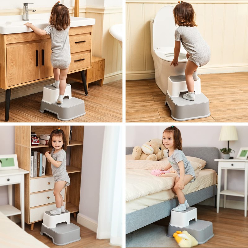 Toddler Step Stool for Bathroom,Kids Step Stool for Potty Training,Toilet