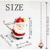 OMYZERO 12 inch Ceiling Fan Pull Chain Father Christmas Charm
