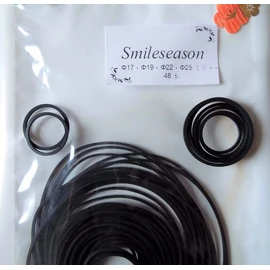Rubber Belt for Radio Cassette Recorder Repair, Maintenance, Replacement (33 + α, Diameter 0.7 inch (17 mm) and up), 48 Pieces