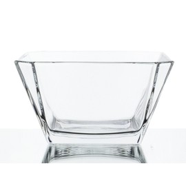 London Clear Glass Mini Dip Dessert Bowls - Set of 6, 10 Ounce