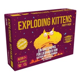 Exploding Kittens EKIEK04NDE Game, Multicoloured, Multi-Coloured