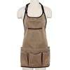 PATILWON Gardening Tool Apron with 14 Pockets for Women Waterproof