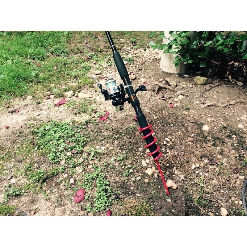 Berkley Spiral Rod Holder , Red