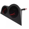 Universal Dash Mount Midrange & Tweeter Pods Boxes 2-Way Speaker